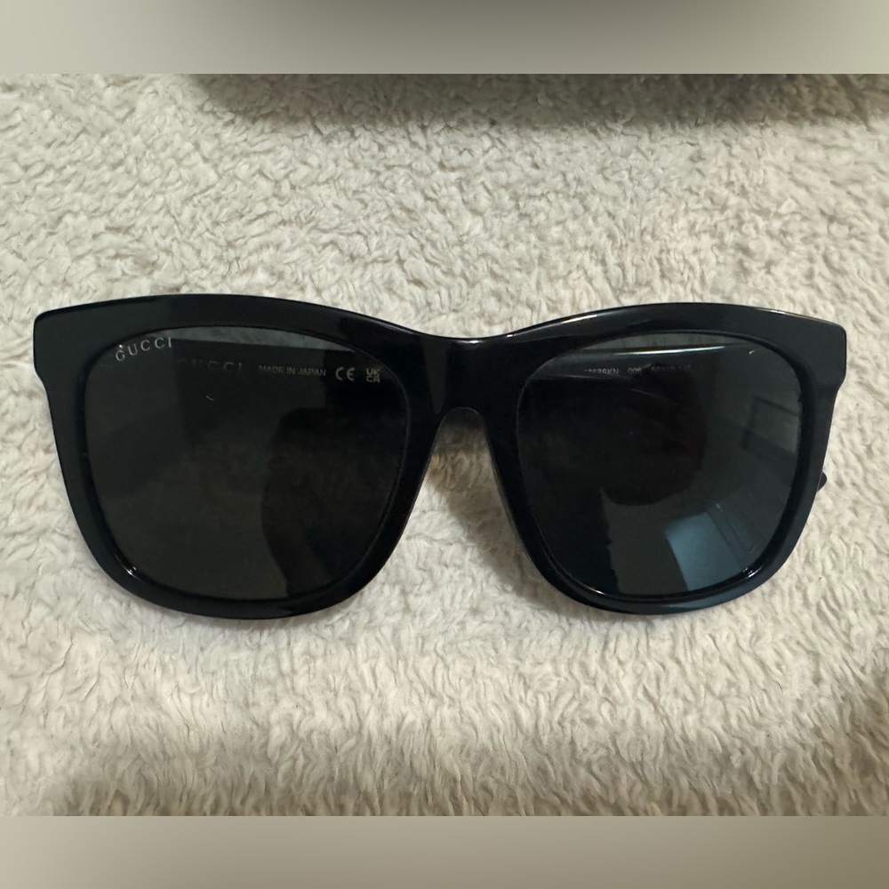 Gucci Black Glossy  Sunglasses